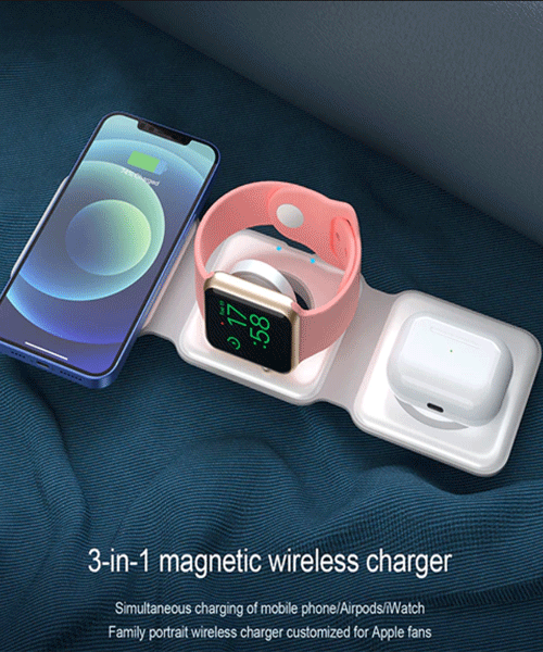 MagTriad™ 3-in-1 Magnetic Foldable Charger